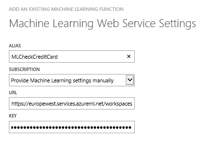 Add Function manully